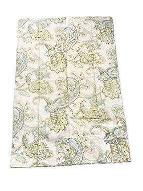 POTTERY BARN Pillow Case Paisley Envelope End Closure STANDARD Size